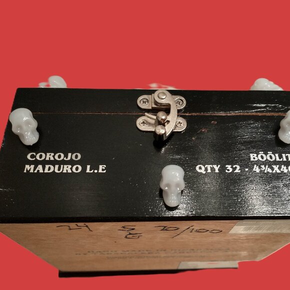 Suenos de Saundra Upcycled EXTREMELY RARE Esteban Cigar Box, Home Accent/Storage - Picture 9 of 12